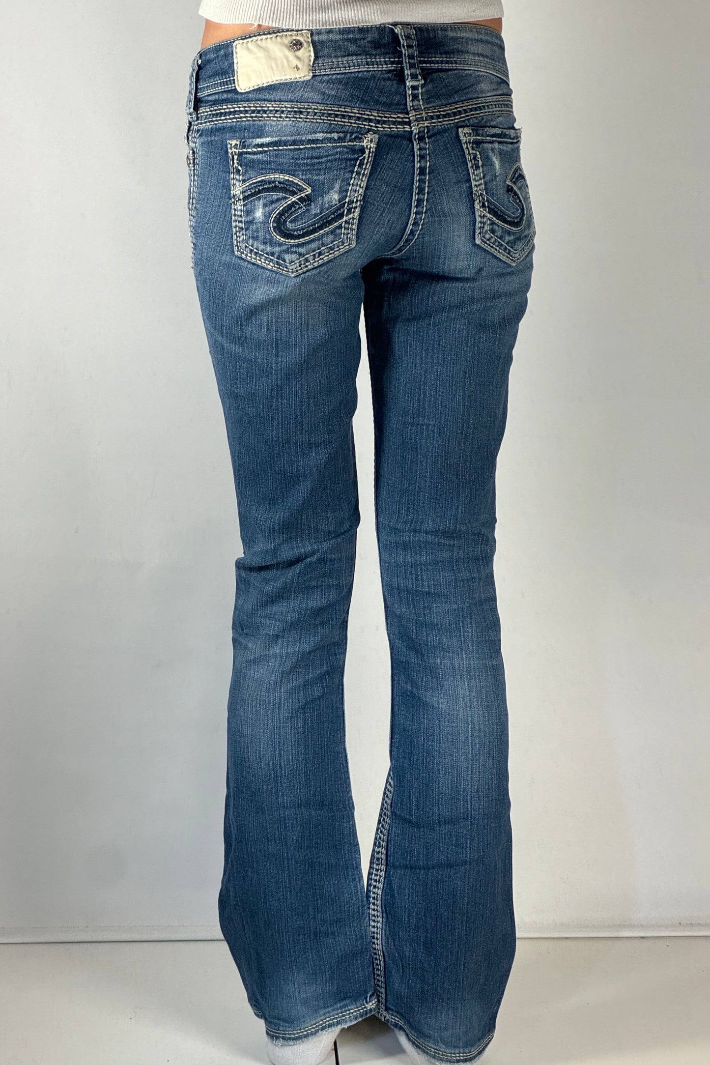 Lågmidjade jeans stl: XS