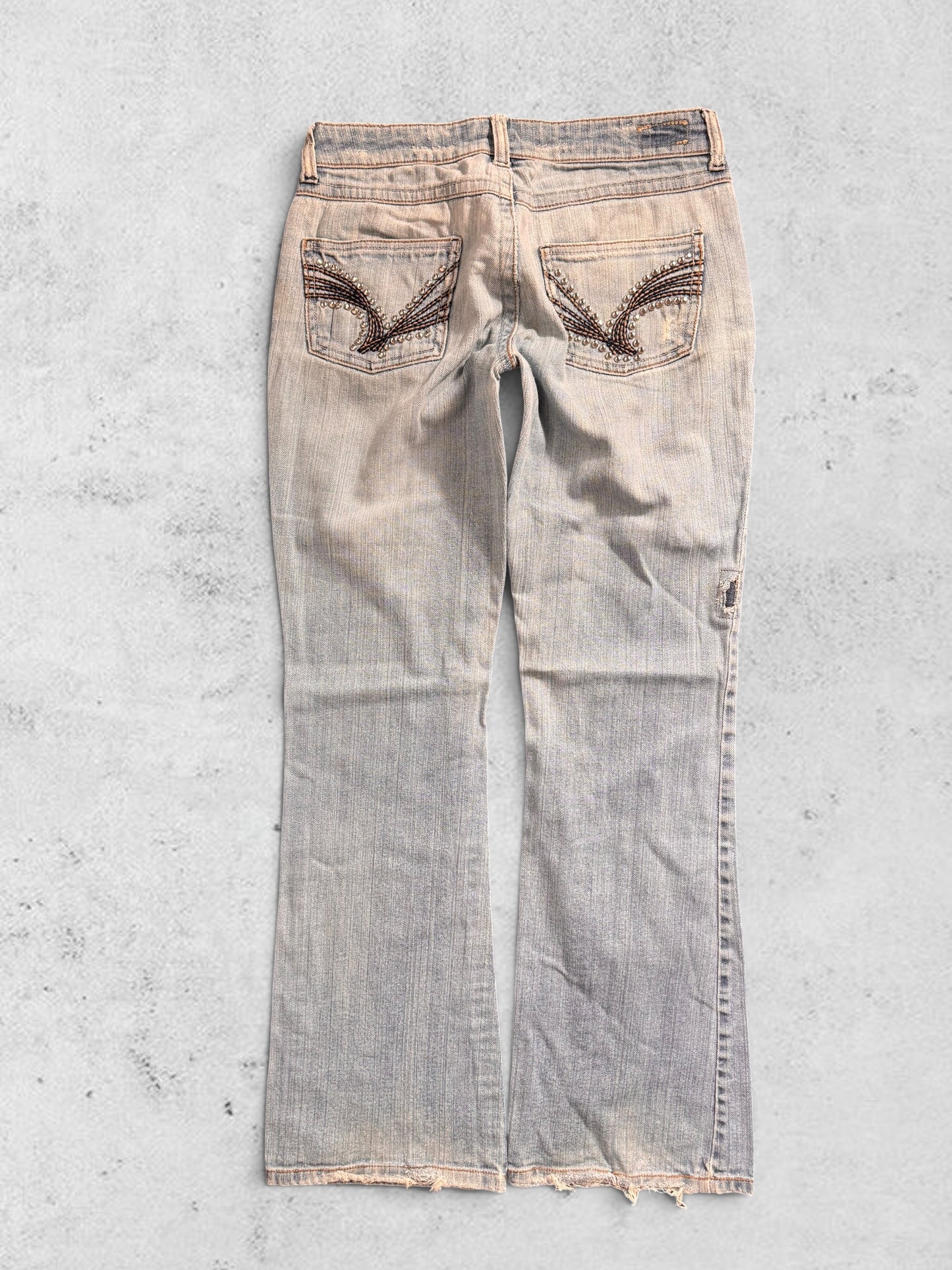 Lågmidjade jeans stl: S