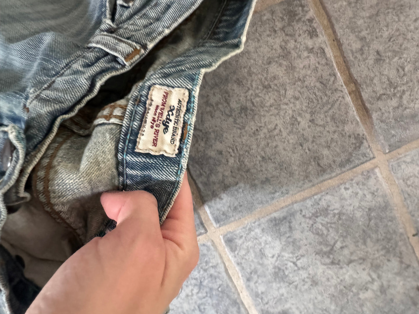 Lågmidjade jeans stl: XS
