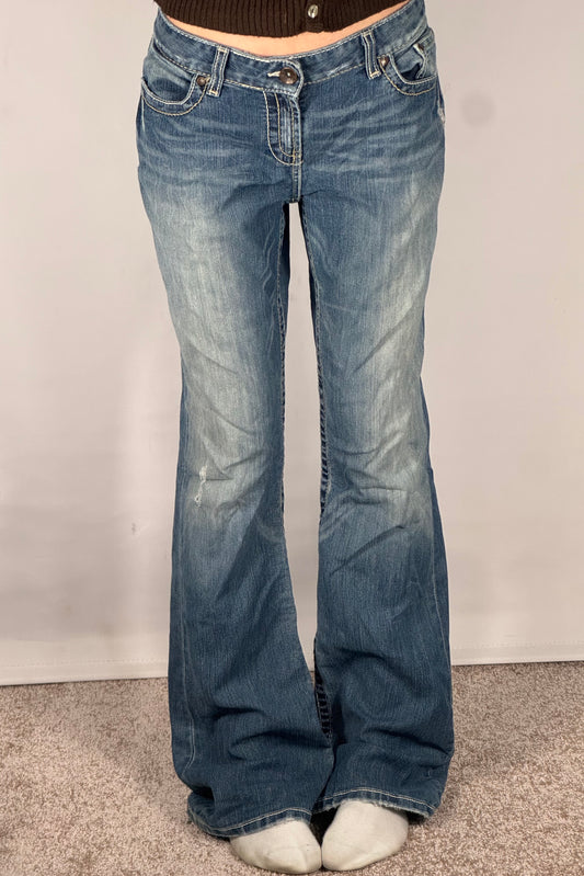 Lågmidjade jeans stl: M