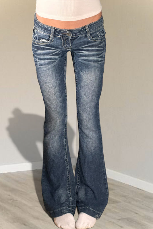 Lågmidjade jeans stl: XS/S