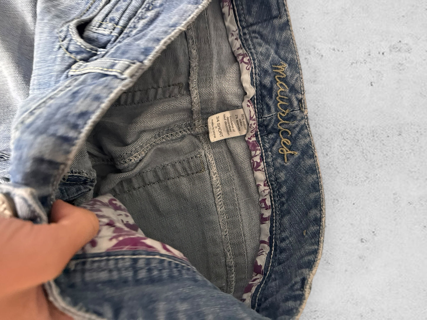 Lågmidjade jeans stl: S