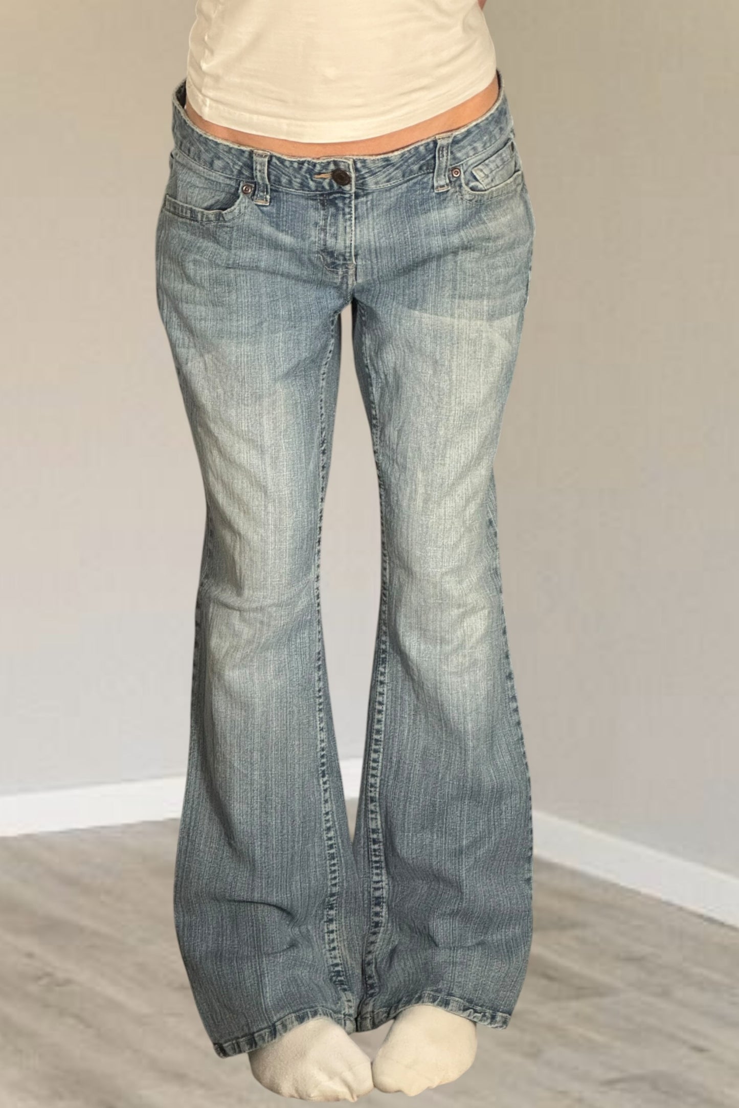 Lågmidjade jeans stl: L