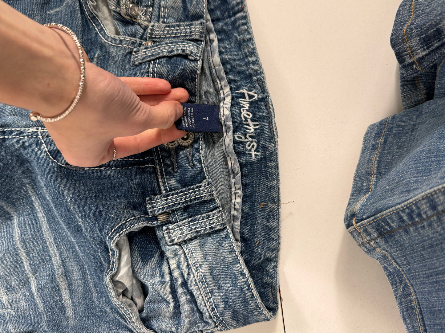Lågmidjade jeans stl: XS