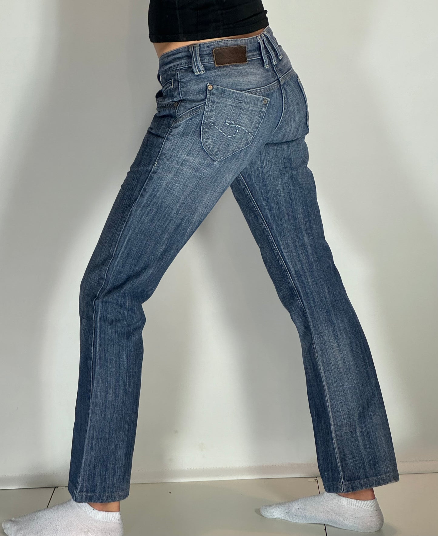 Lågmidjade jeans stl: XS
