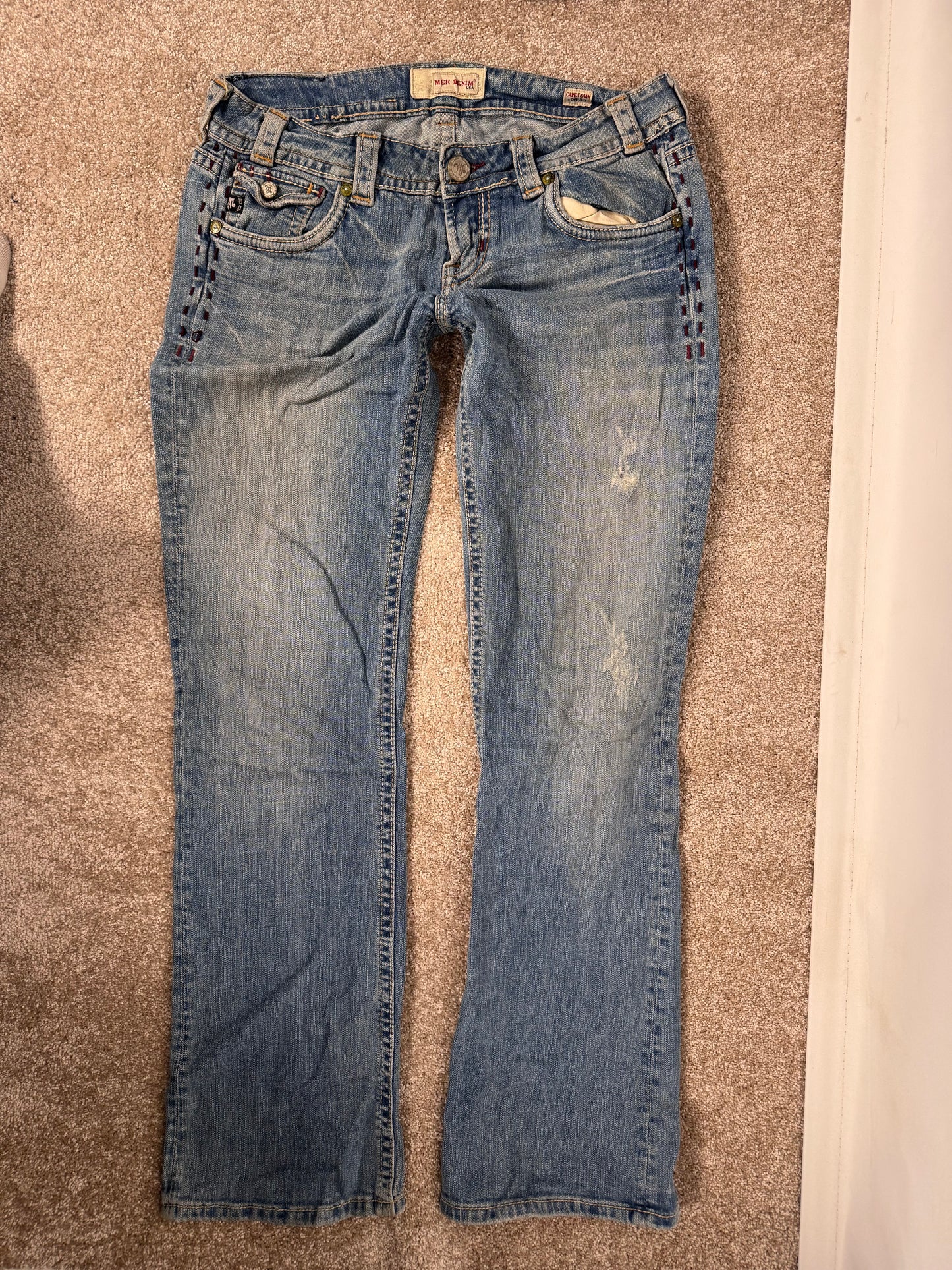Lågmidjade jeans stl: M