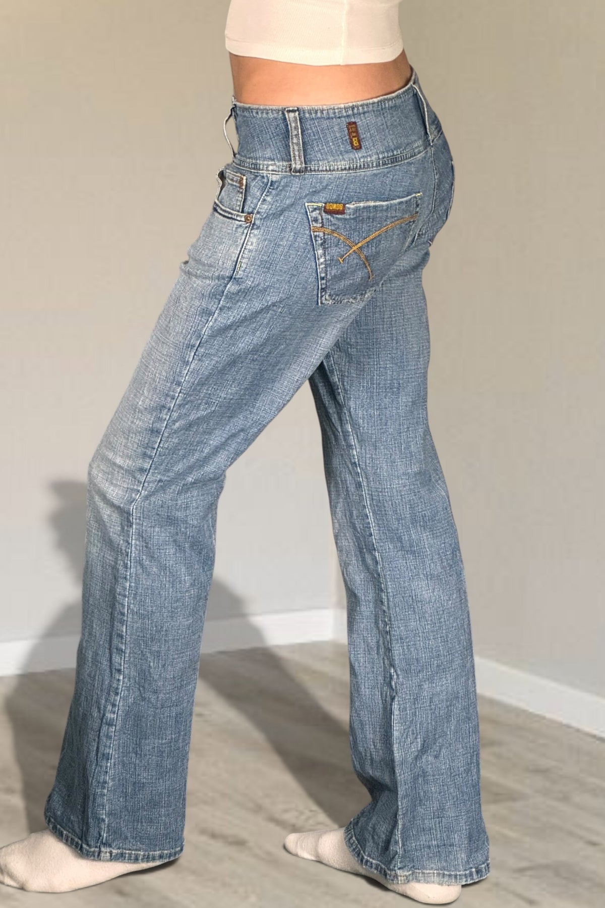 Lågmidjade jeans stl: XS/S