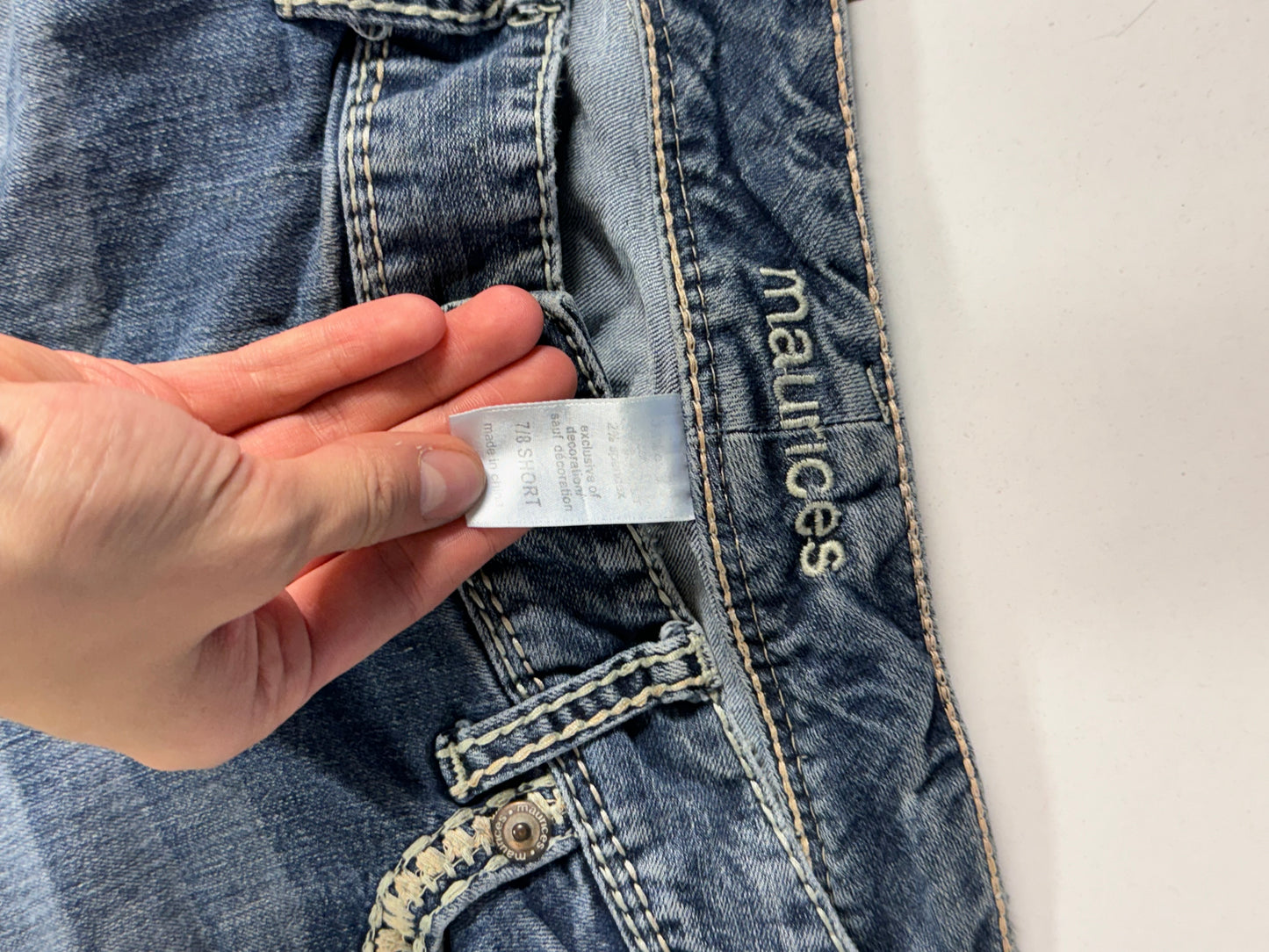 Lågmidjade jeans stl: S