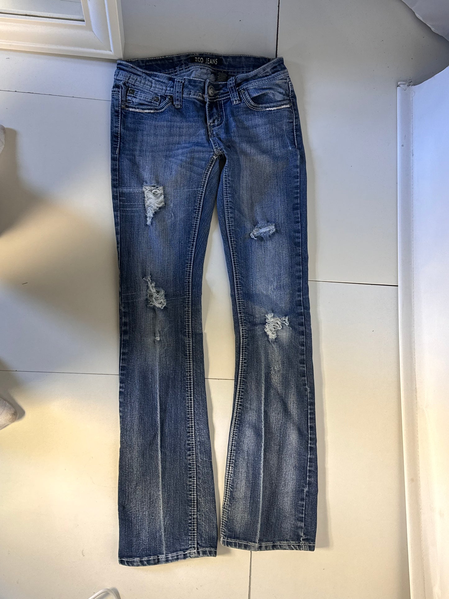 Lågmidjade jeans stl: XS