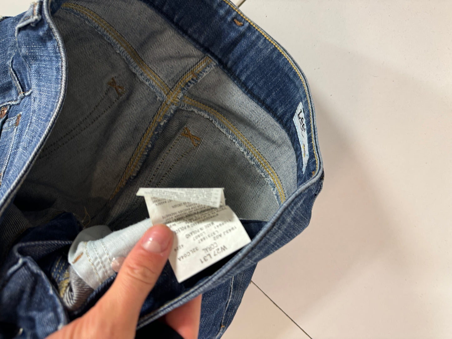 Lågmidjade jeans stl: S