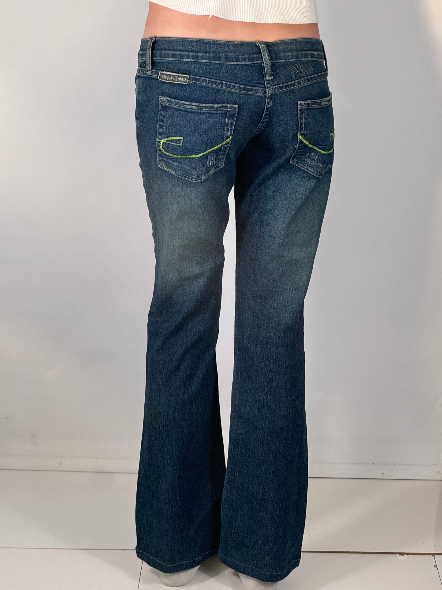 Lågmidjade jeans stl: S