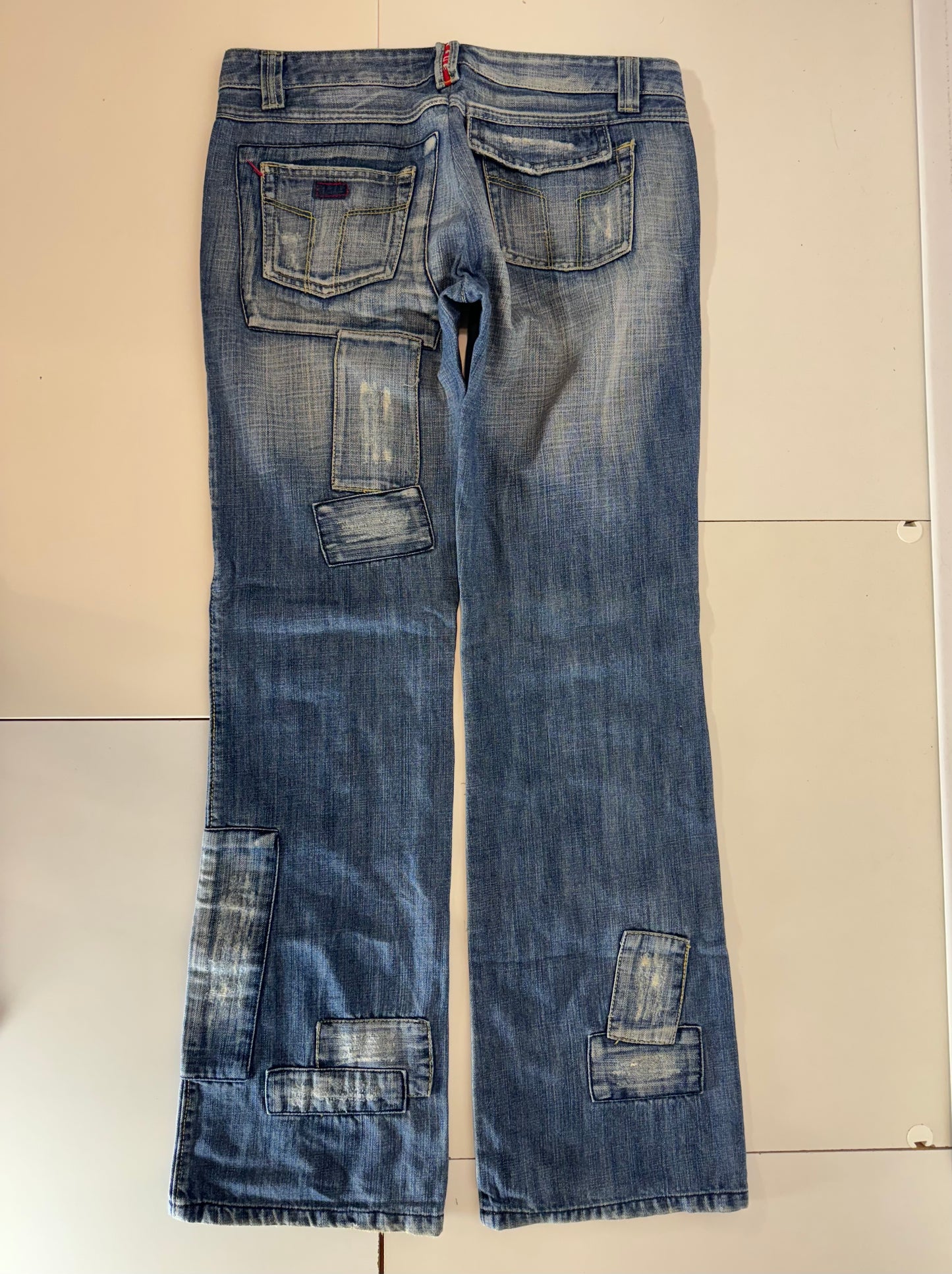 Lågmidjade jeans stl: M