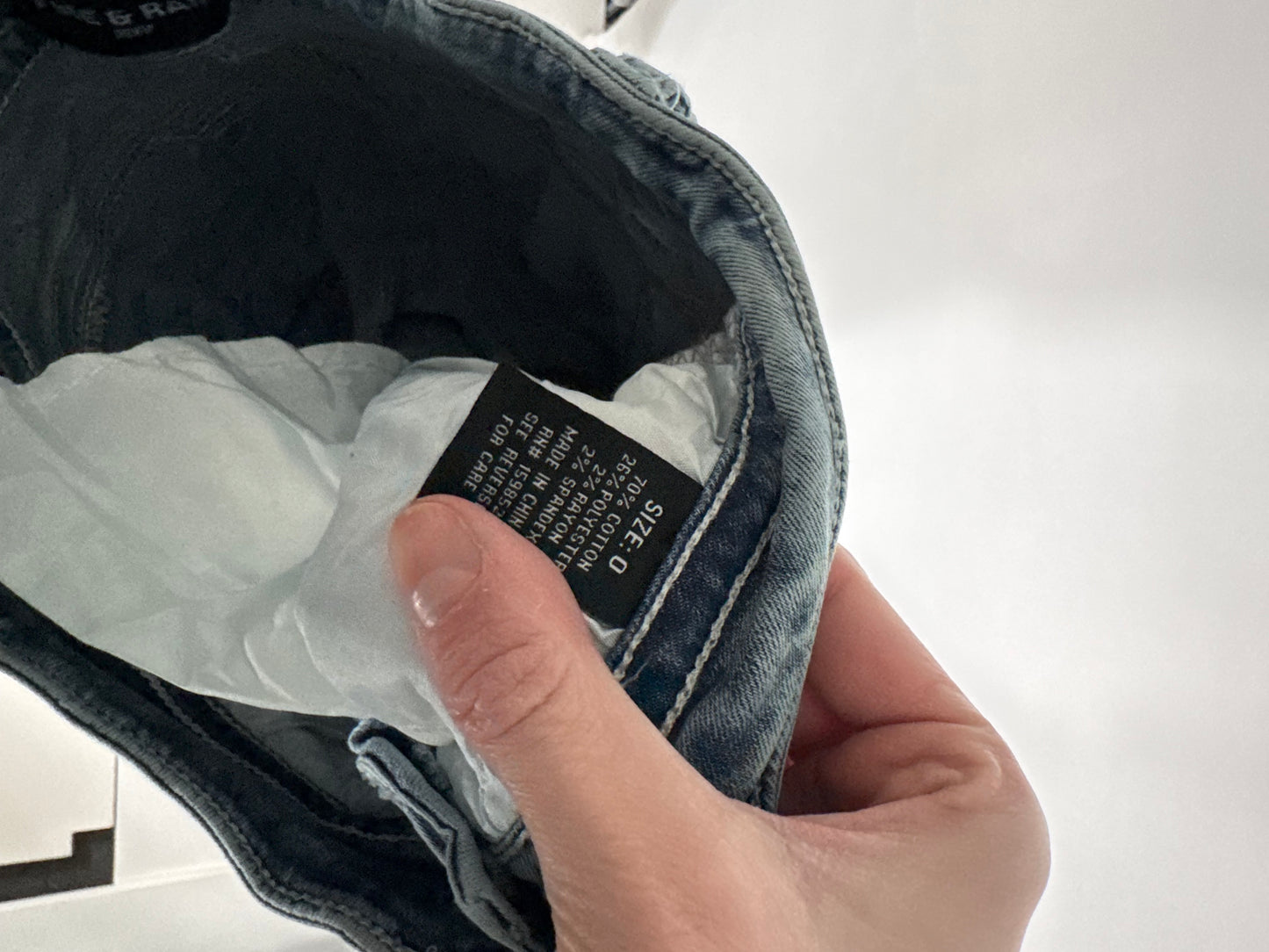 Lågmidjade jeans stl: XXS