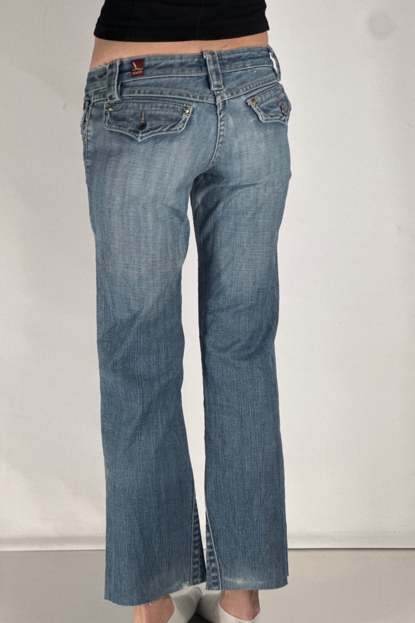 Lavtaljede jeans str: