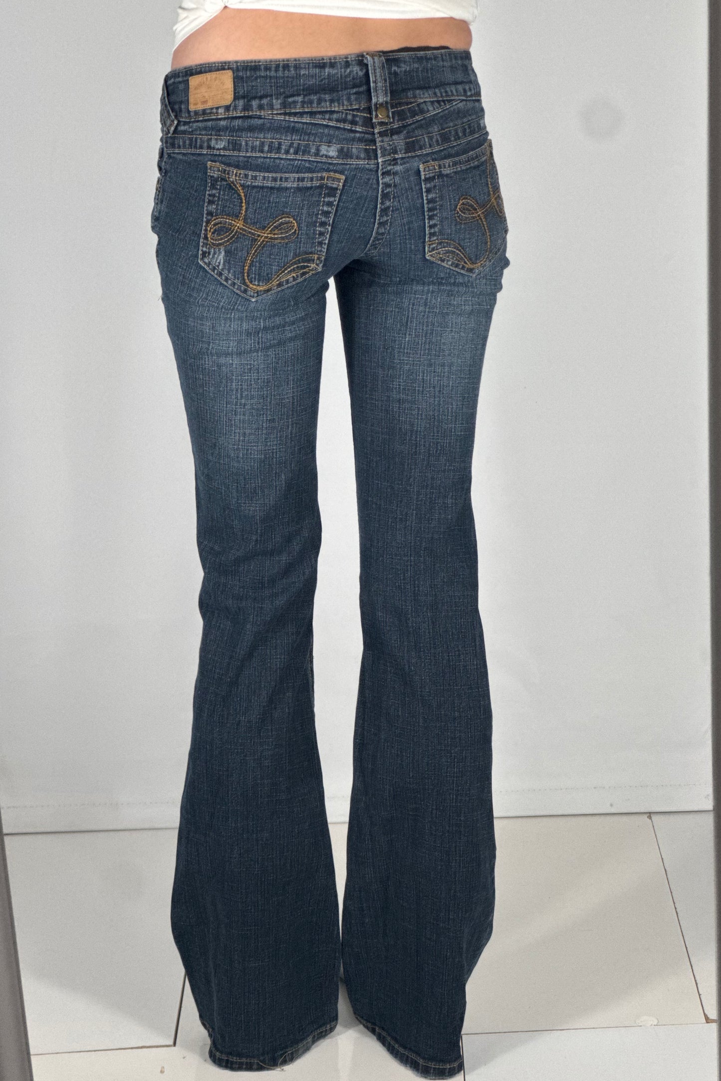 Lågmidjade jeans stl: XS