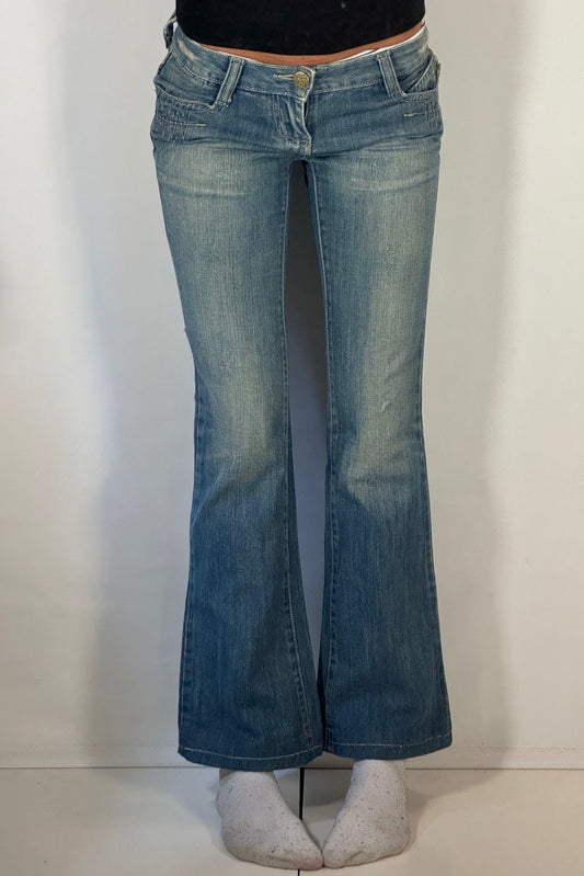 Lågmidjade jeans stl: XS