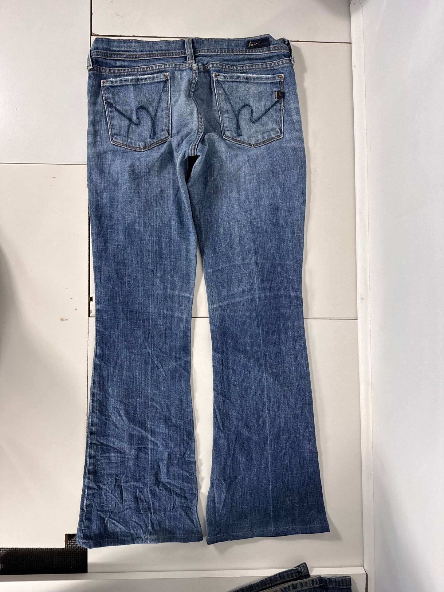 Lavtaljede jeans str: S