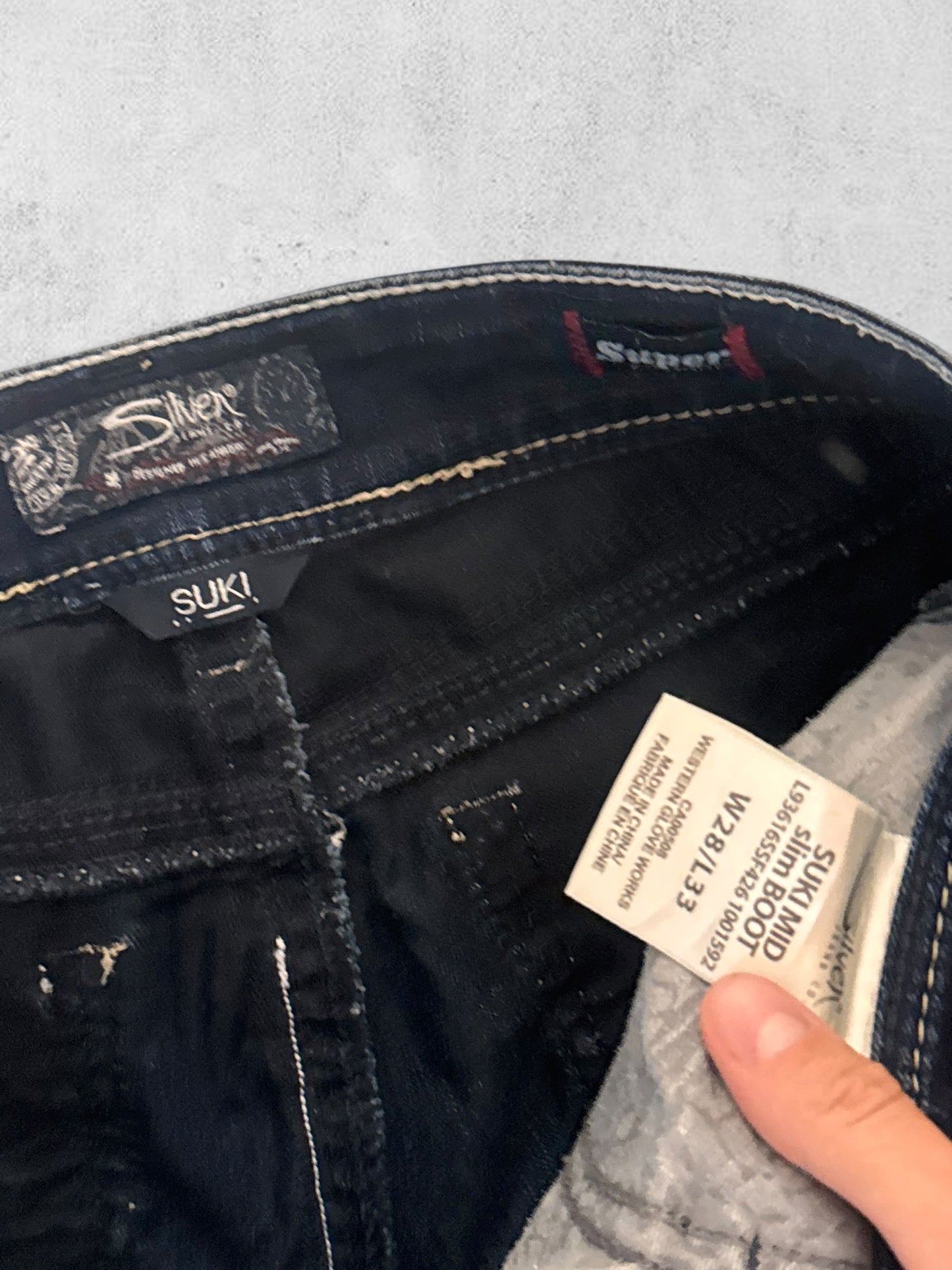 Jeans kjol stl: S