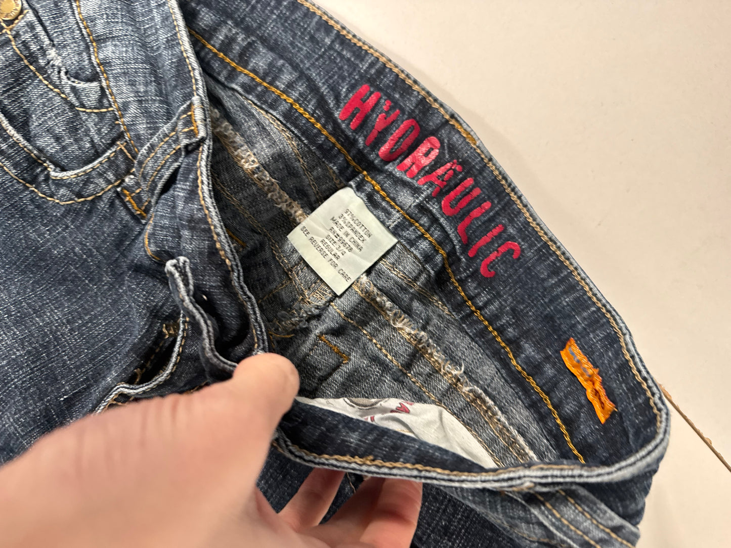 Lågmidjade jeans stl: XS