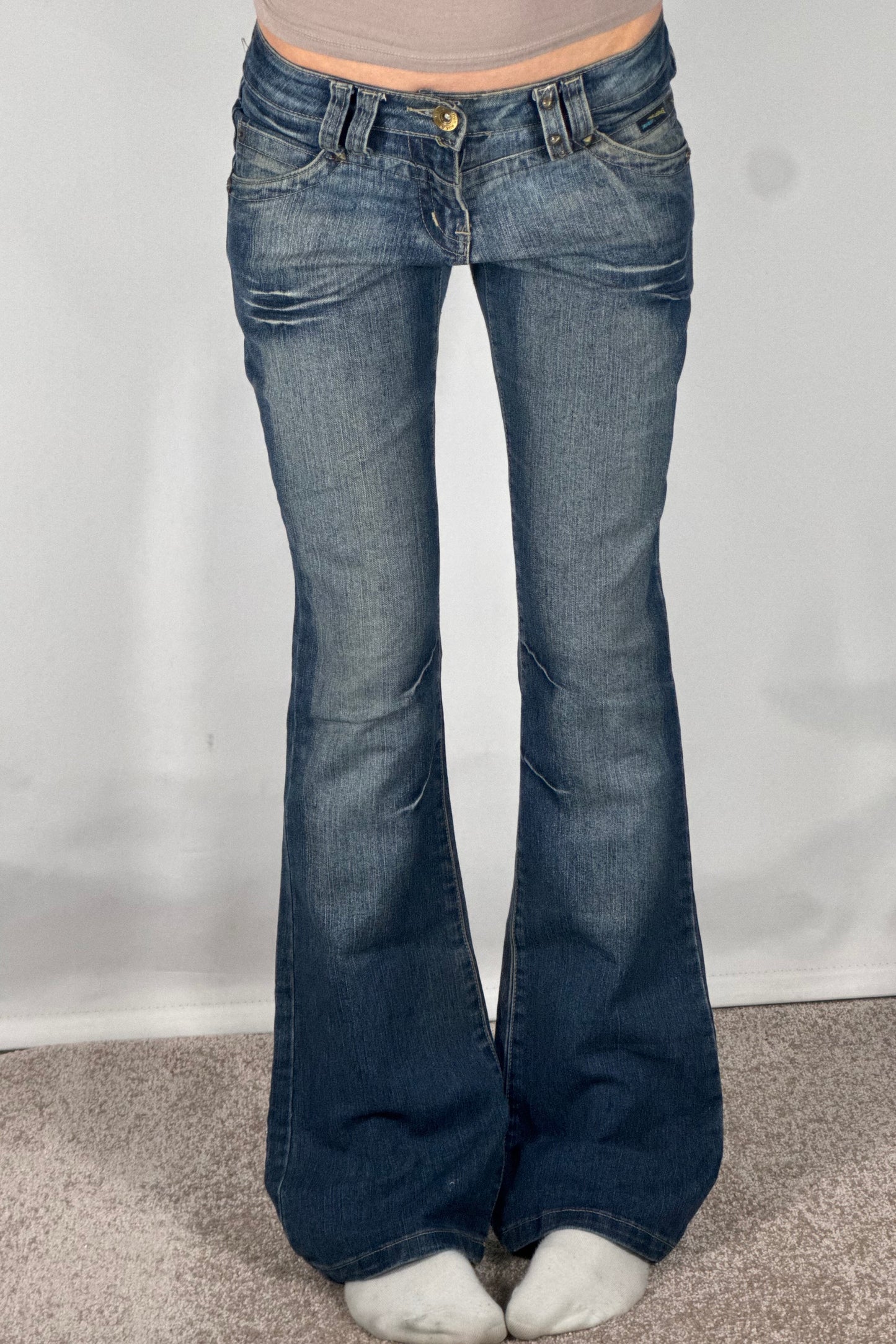 Lågmidjade jeans stl: XS