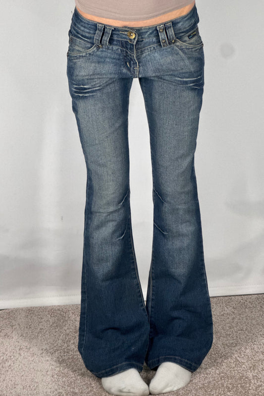Lavtaljede jeans str: XS