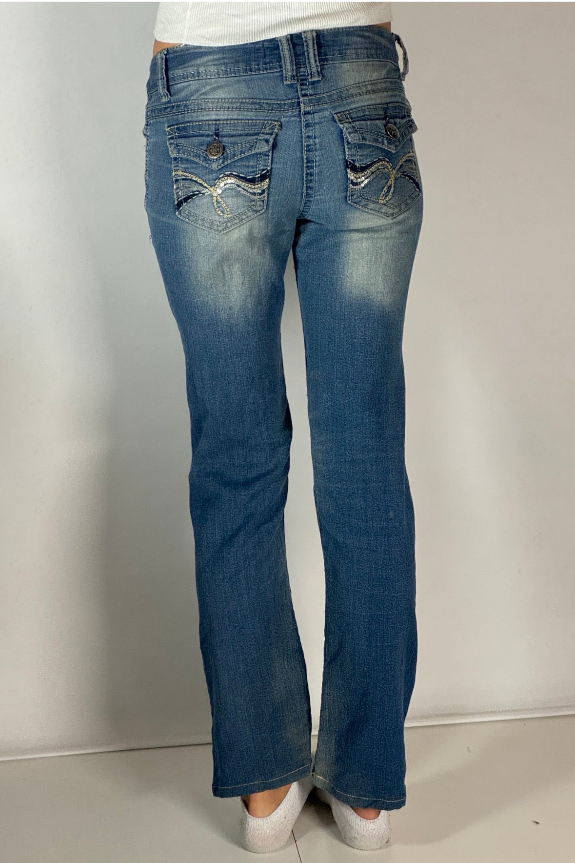 Lågmidjade jeans stl: XS