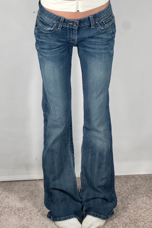 Lågmidjade jeans stl: S