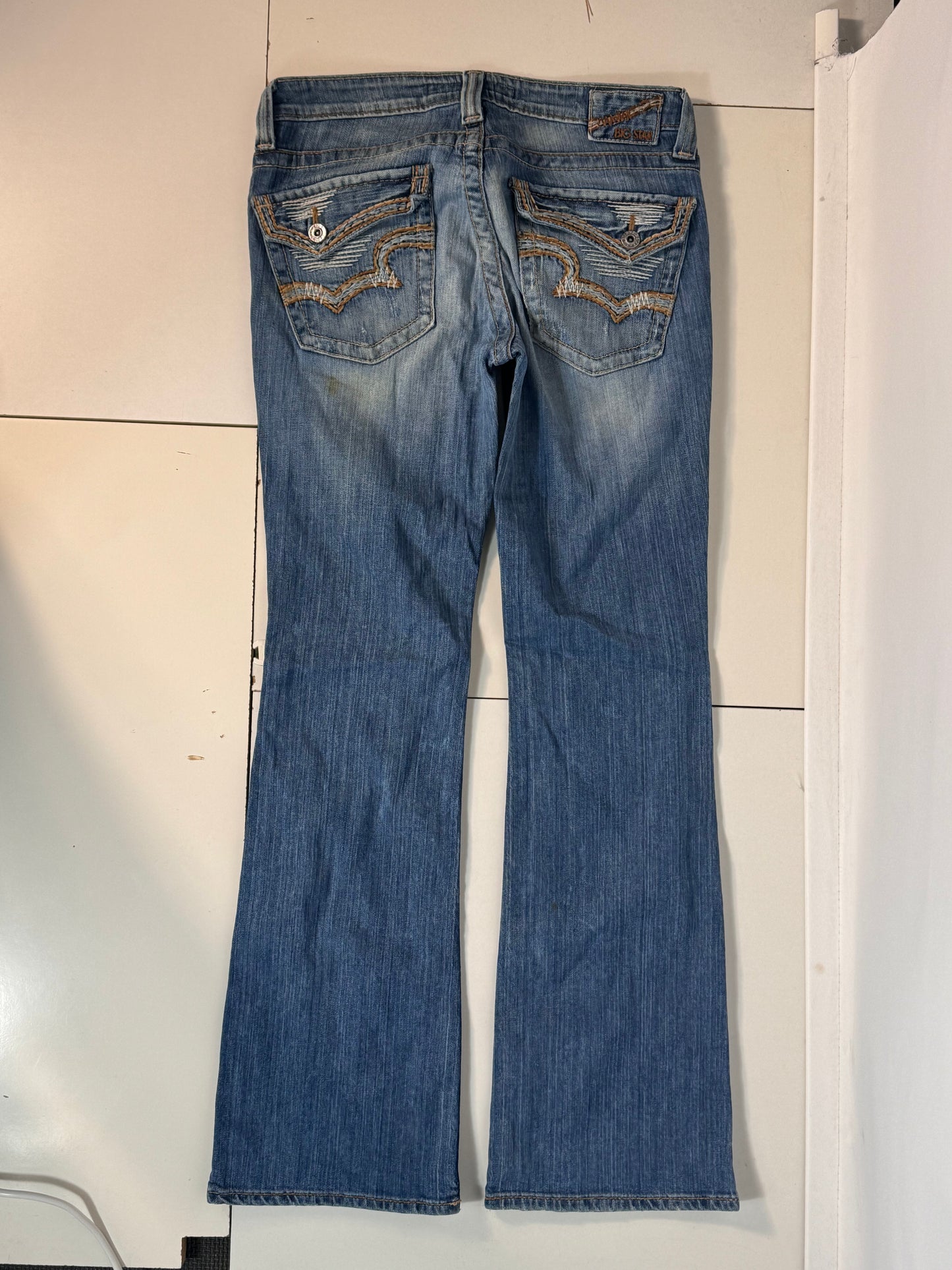 Lågmidjade jeans stl: S