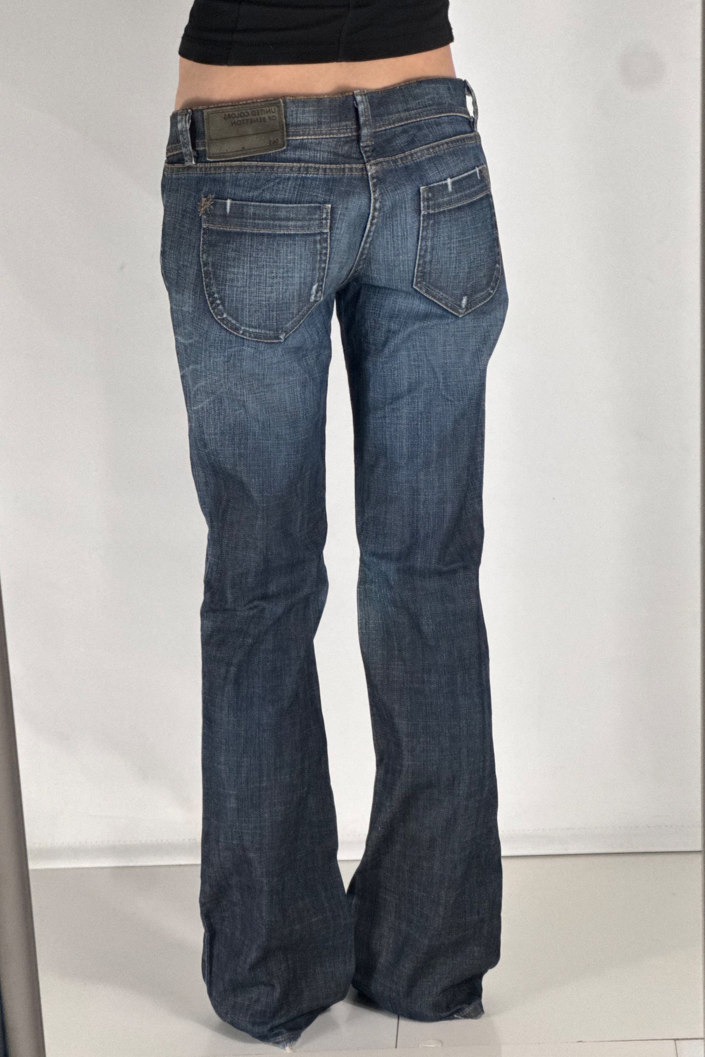 Lågmidjade jeans stl: S/M