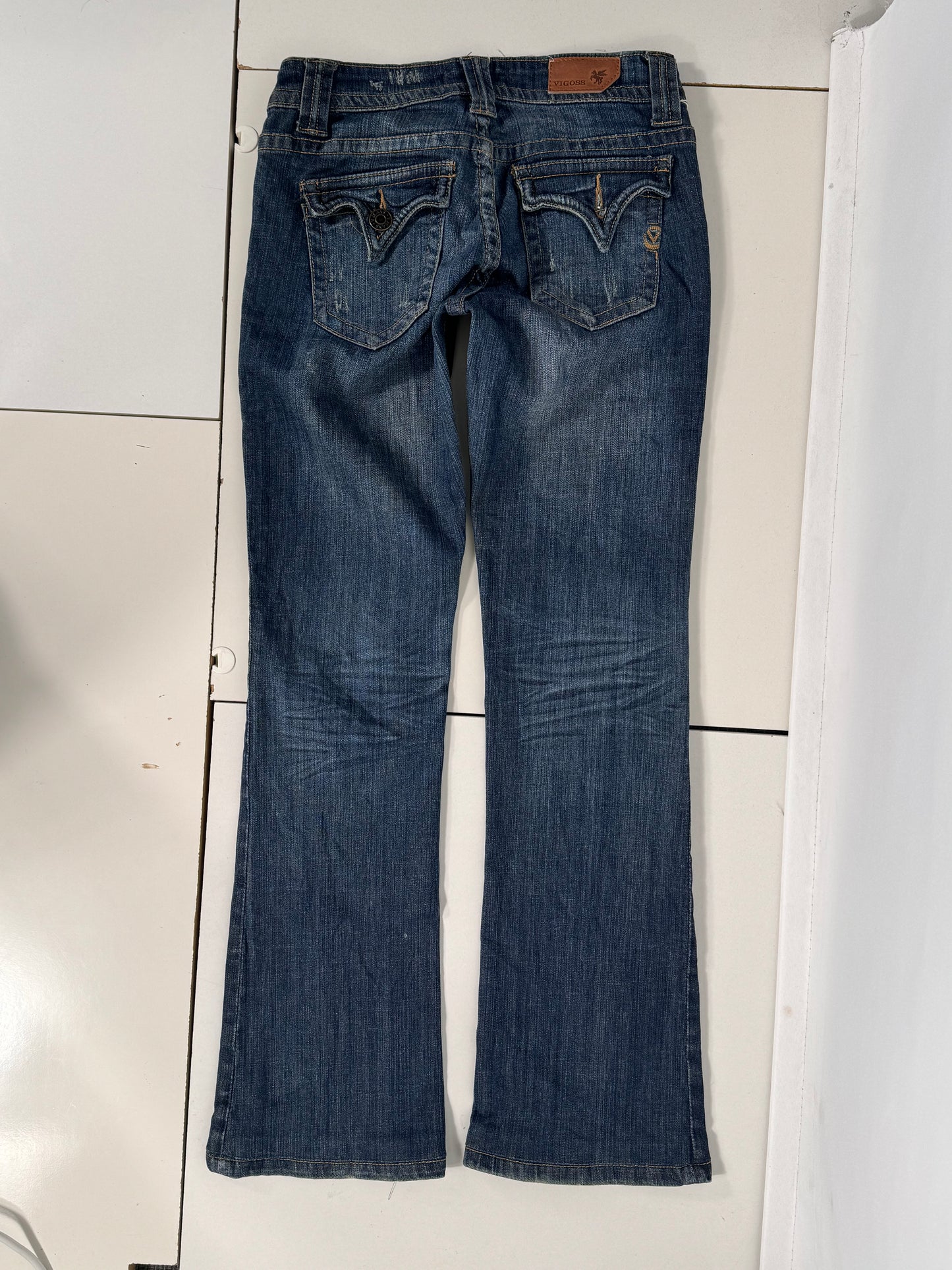 Lavlivede jeans str: XS