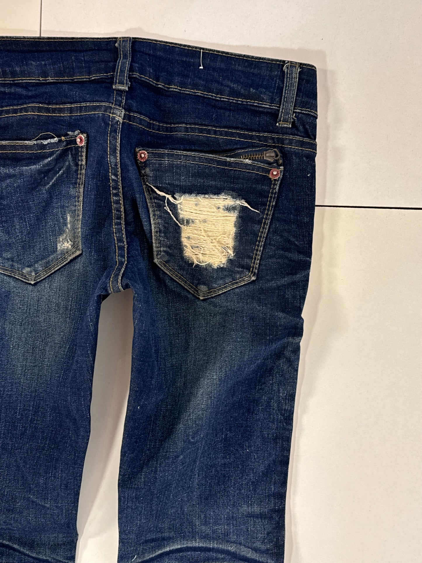 Lågmidjade jeans stl: