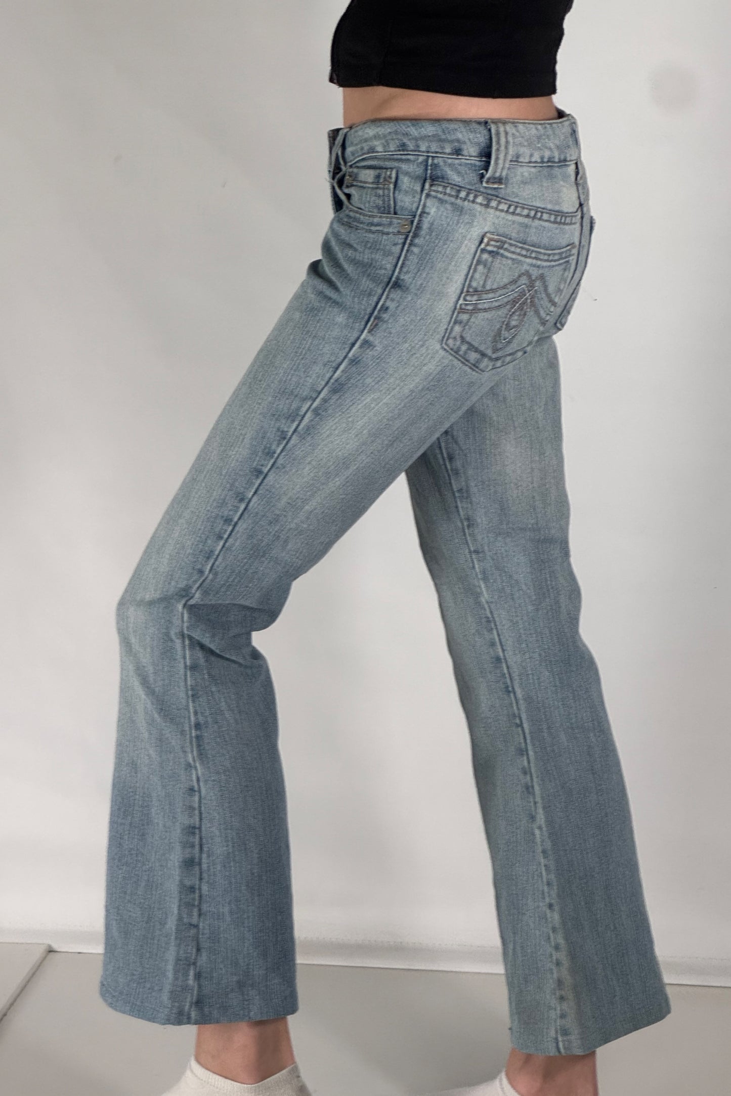 Lågmidjade jeans stl: XS