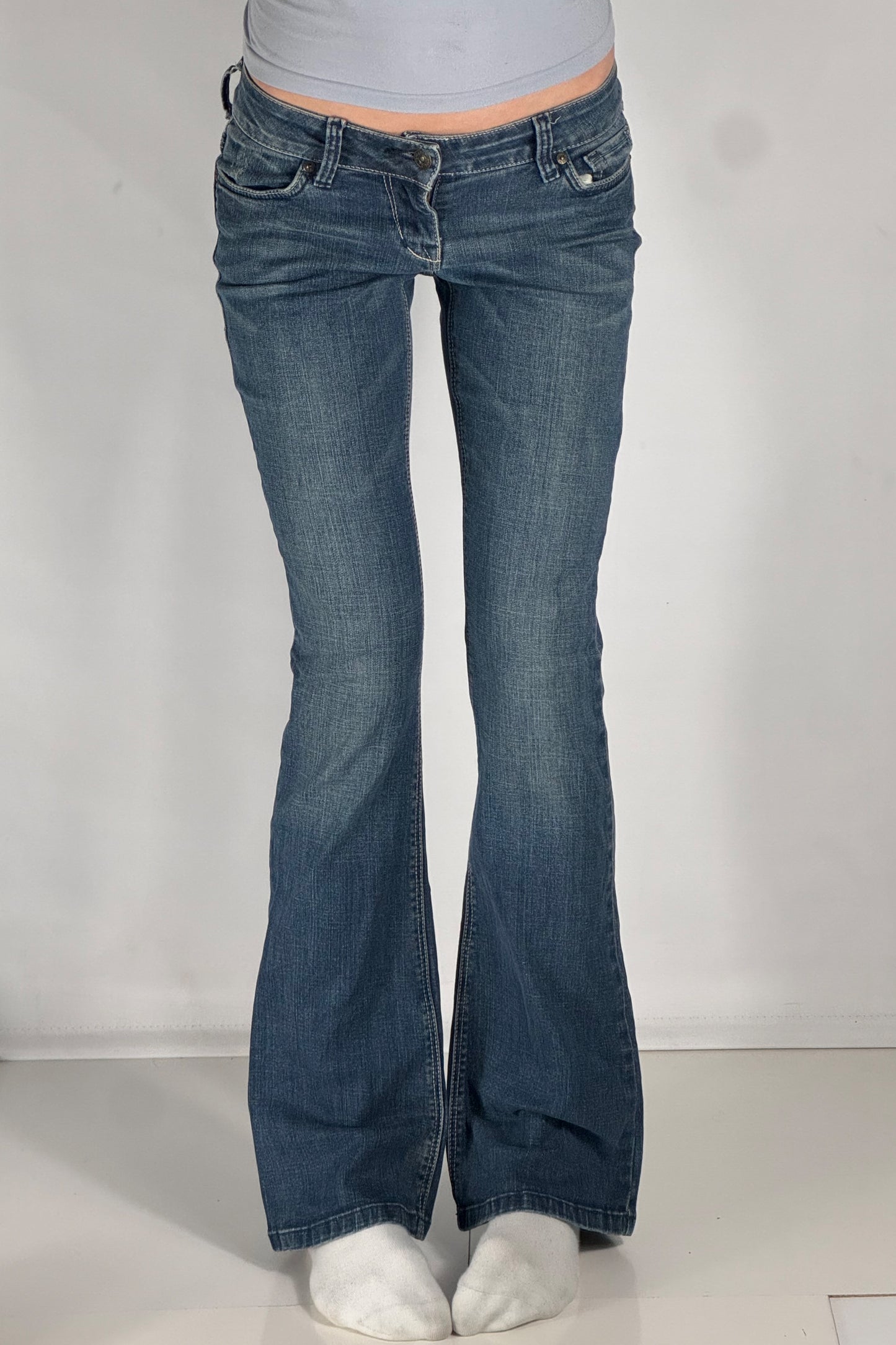 Lågmidjade jeans stl: XS