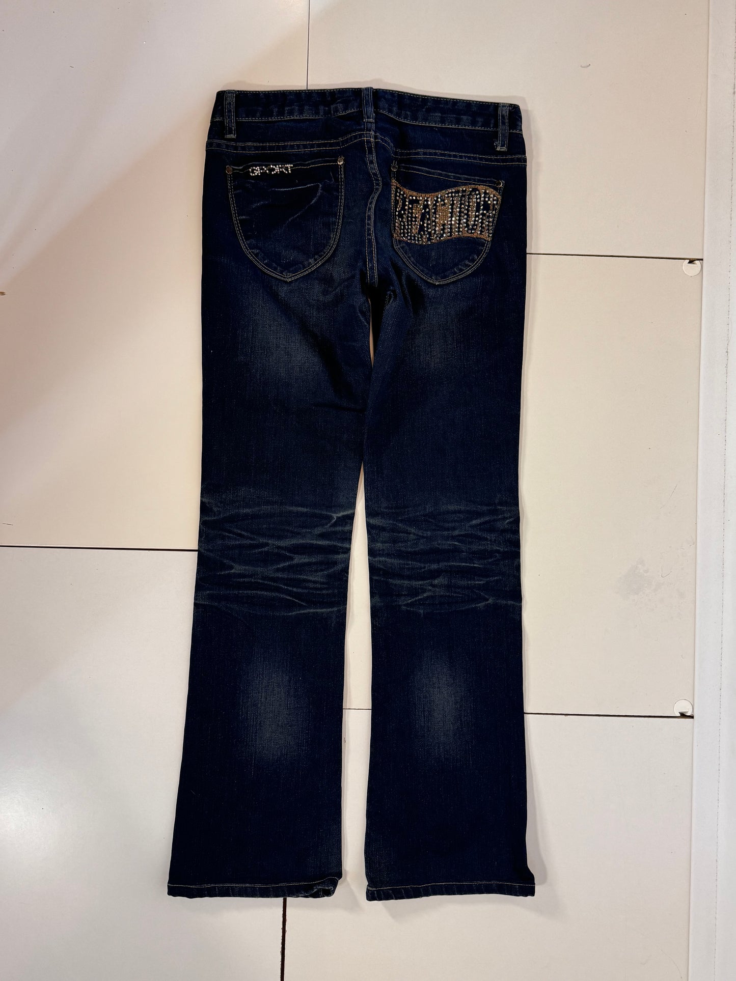 Lågmidjade jeans stl: