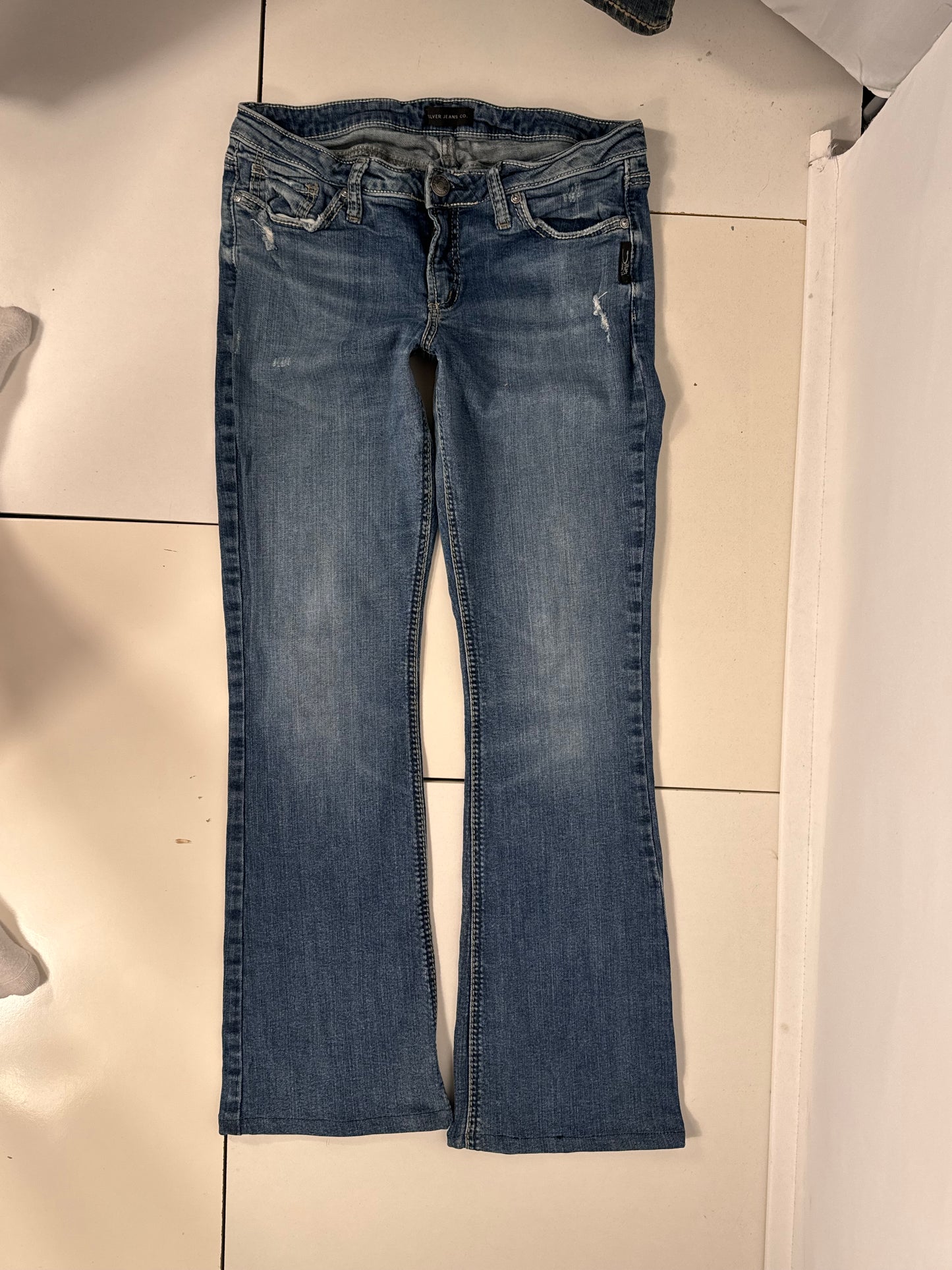 Lågmidjade jeans stl: