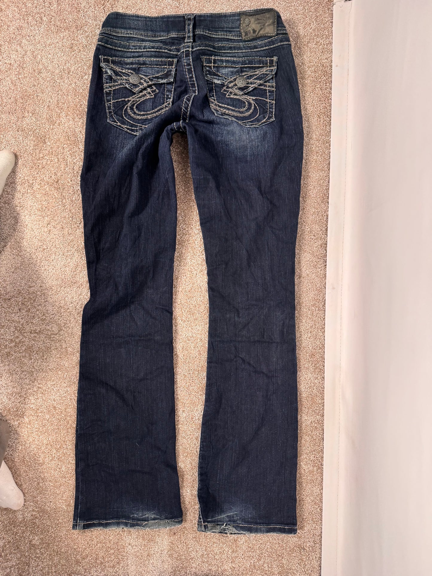Lågmidjade jeans stl: XS