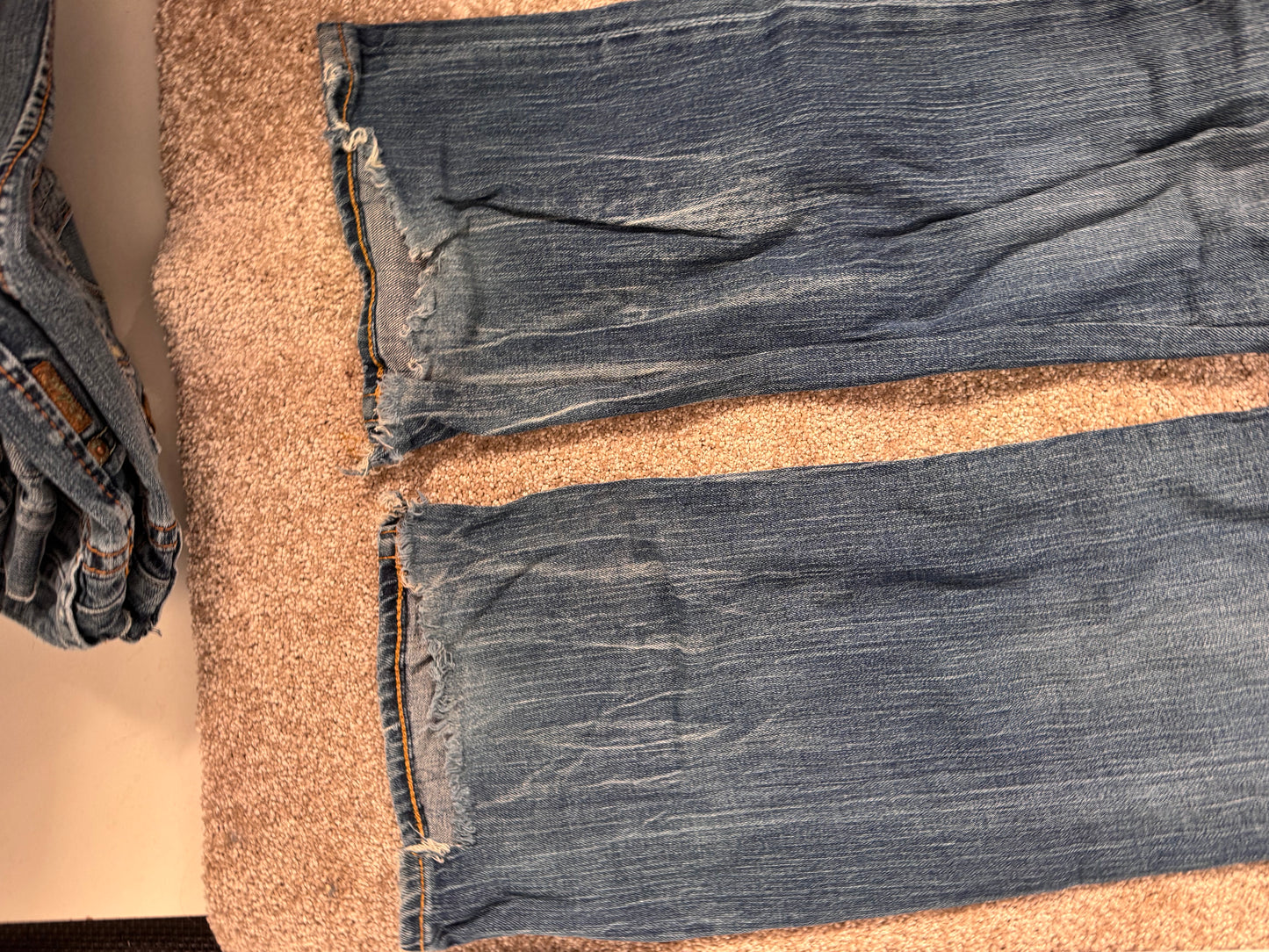 Lågmidjade jeans stl: M