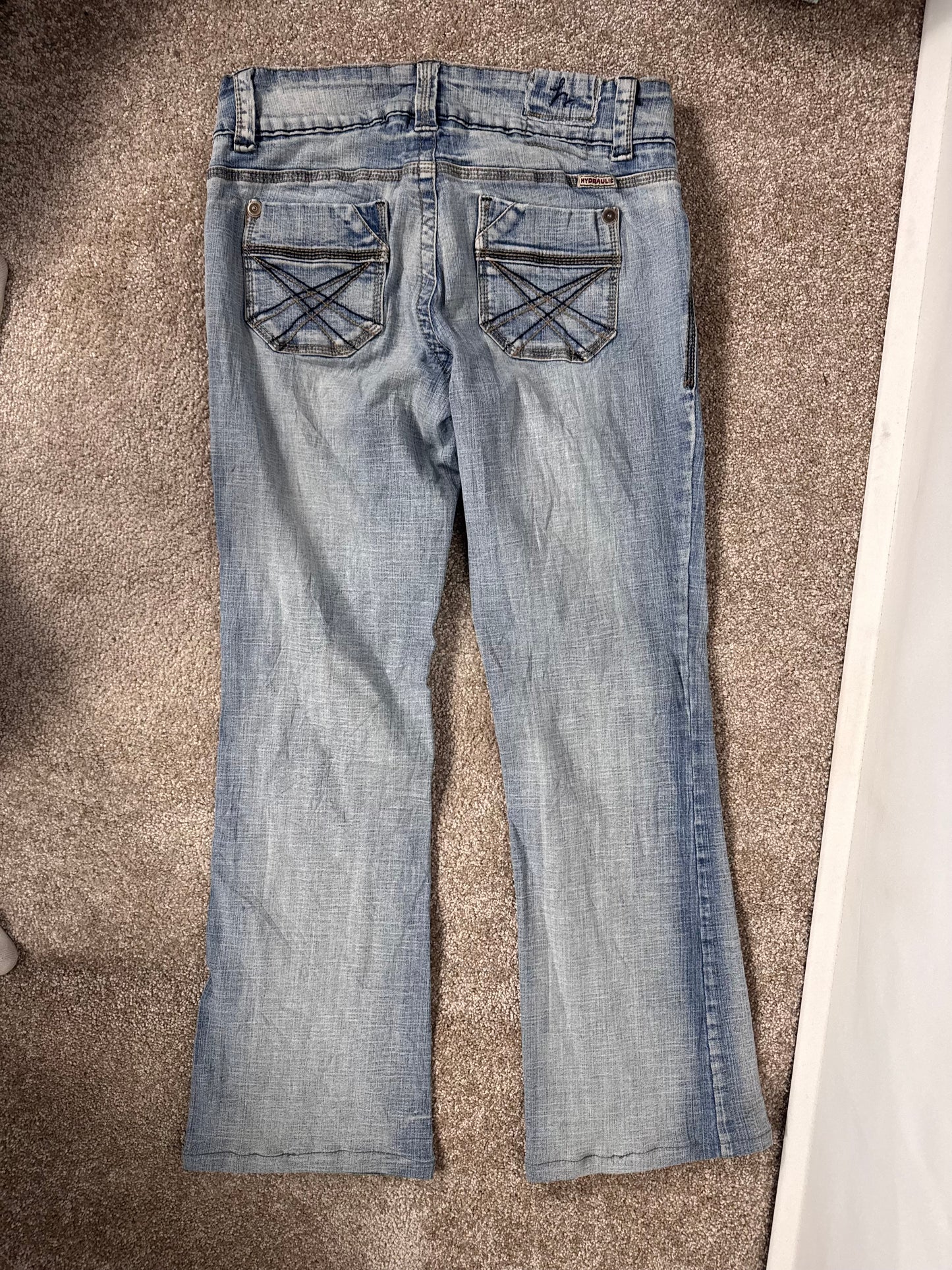 Lågmidjade jeans stl: S