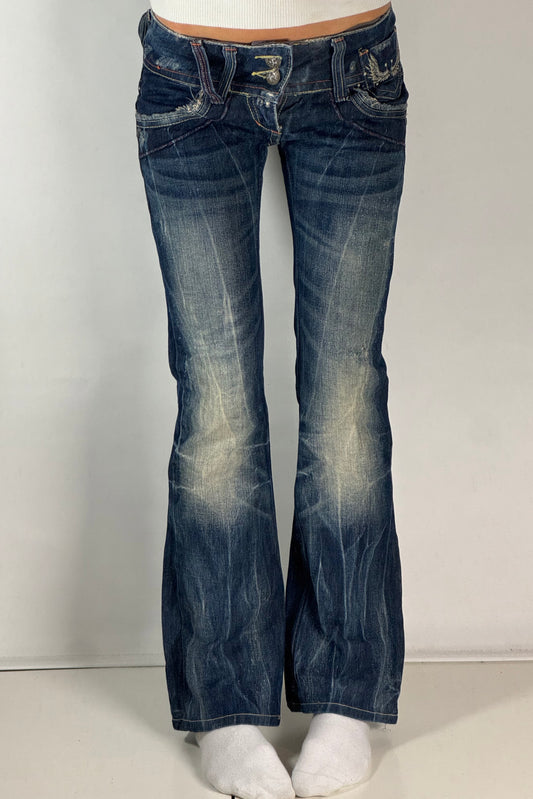 Lågmidjade jeans stl: XS