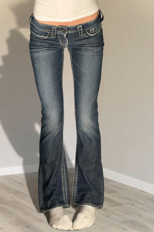 Lågmidjade jeans stl: XS