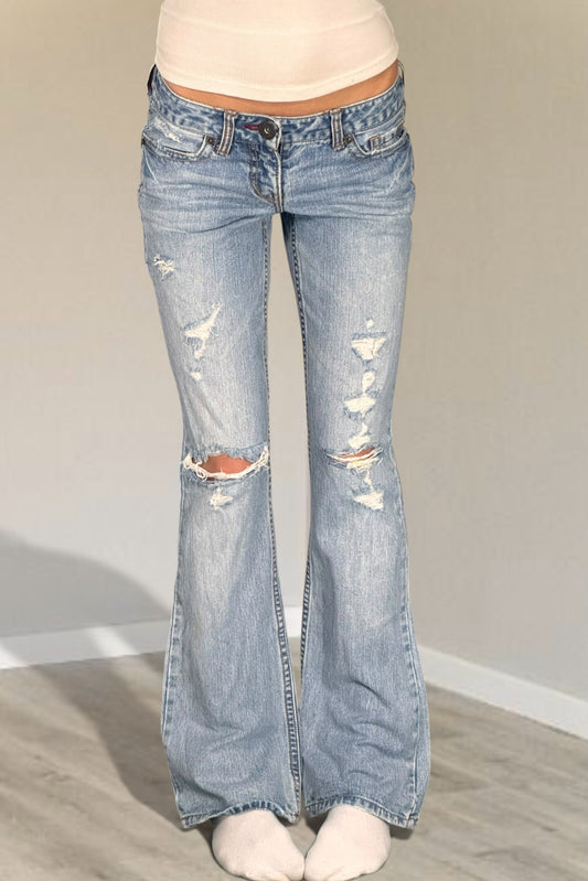 Lågmidjade jeans stl: XS
