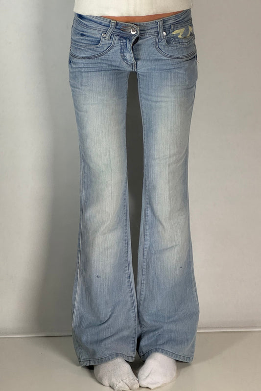 Lågmidjade jeans stl: XXS