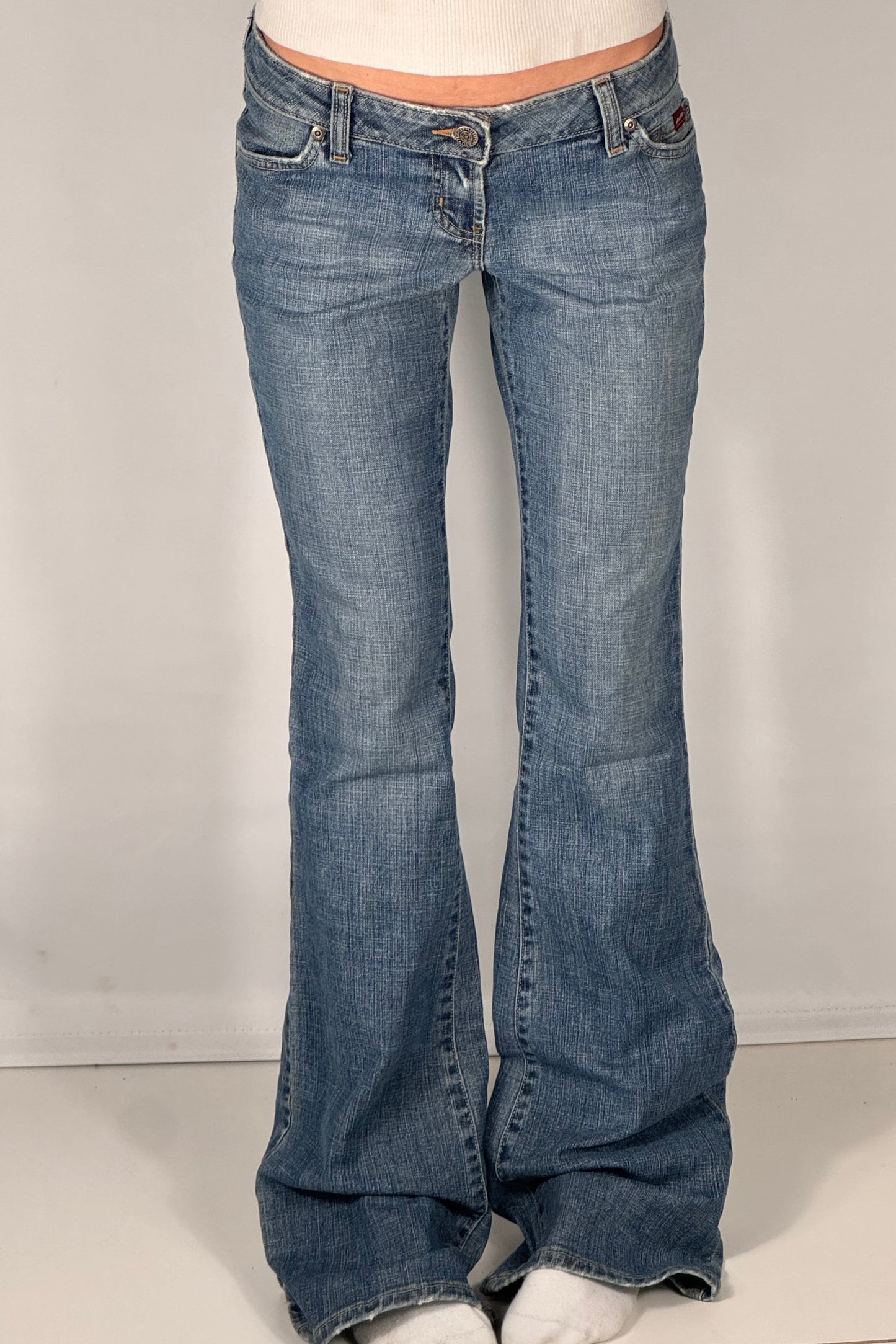 Lågmidjade jeans stl: S