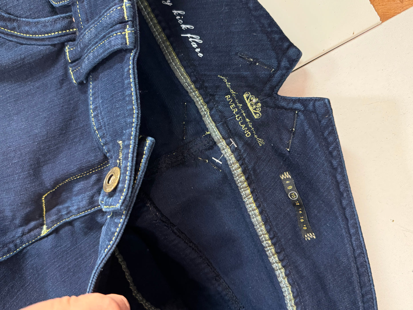 Lågmidjade jeans stl: L