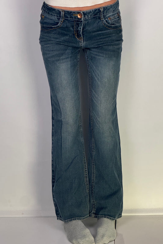 Lågmidjade jeans stl: XS