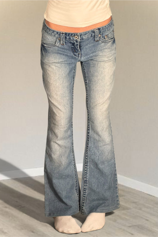 Lågmidjade jeans stl: M