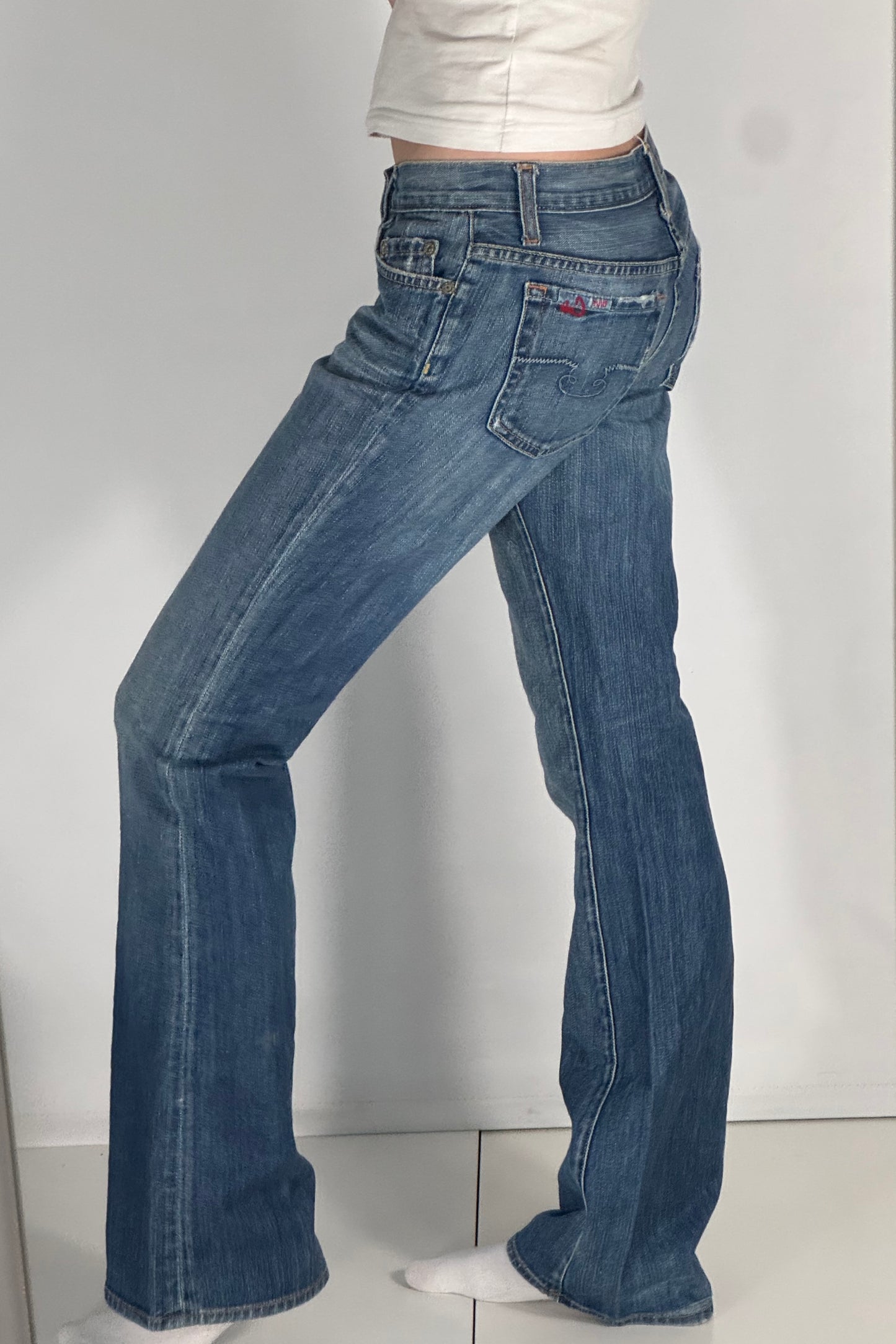 Lågmidjade jeans stl: XS