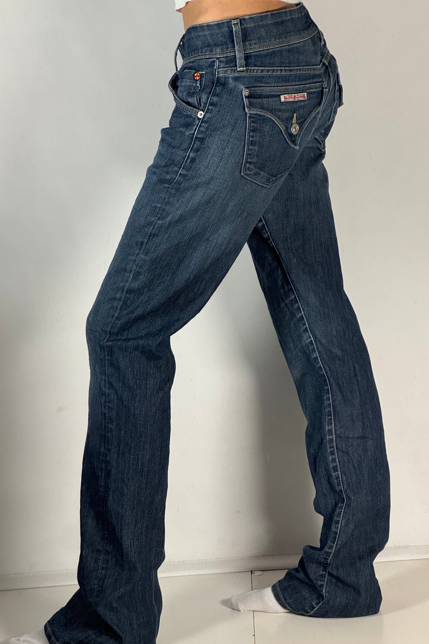 Lågmidjade jeans stl: S/M