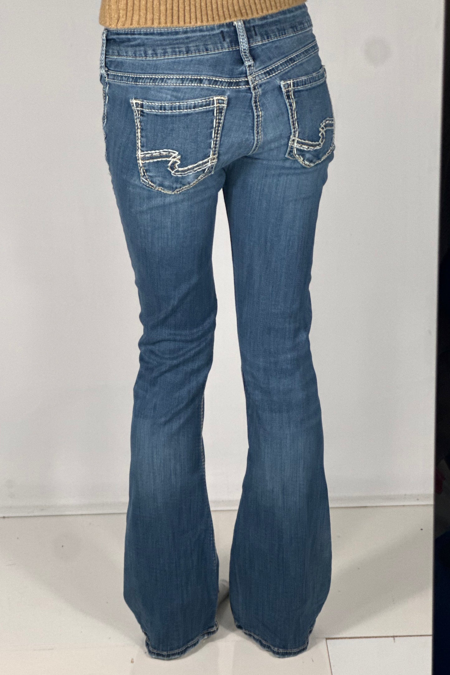 Lågmidjade jeans stl: XXS
