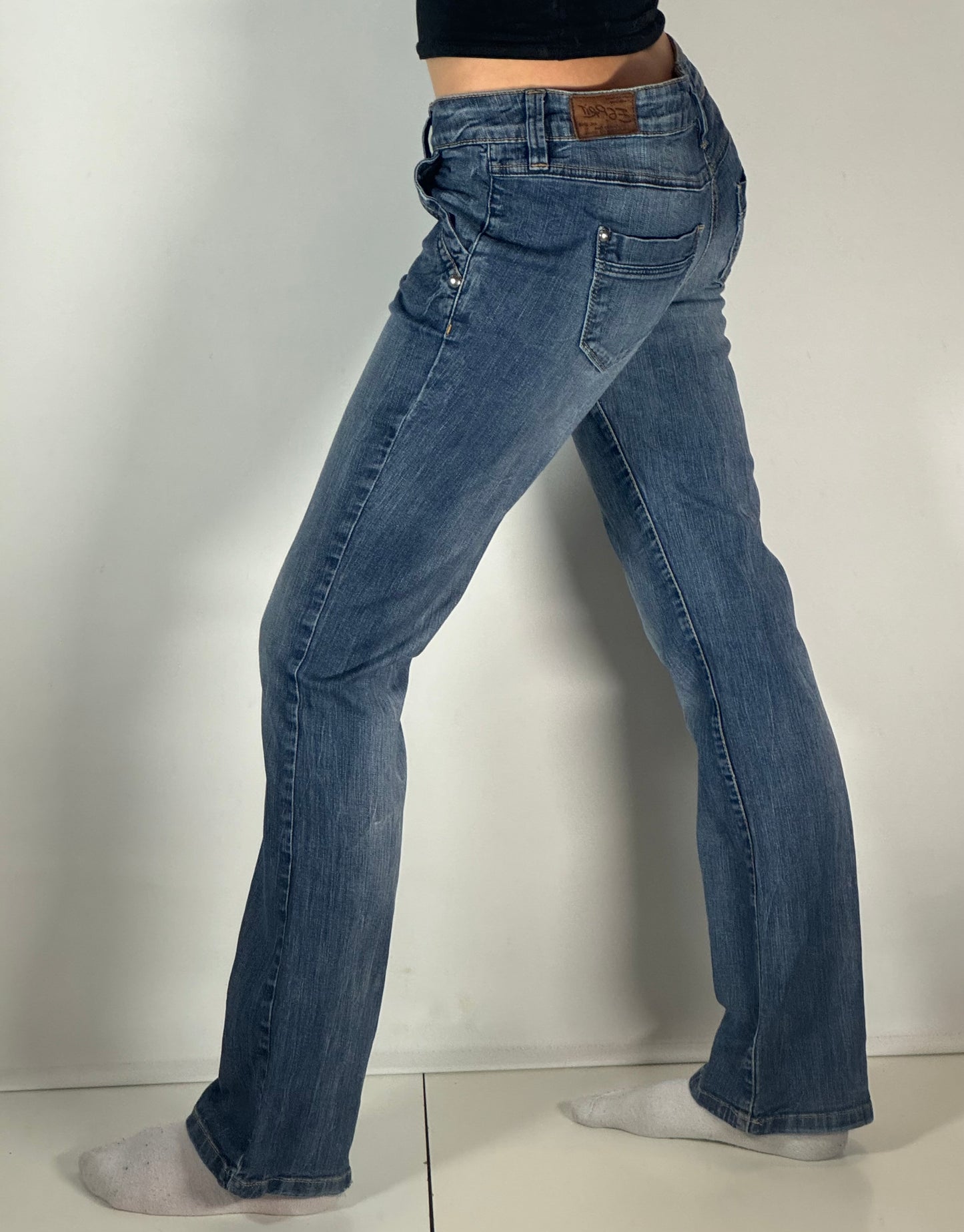 Lågmidjade jeans stl: S